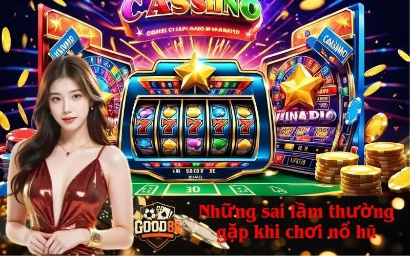 Những sai lầm thường gặp khi chơi nổ hũ