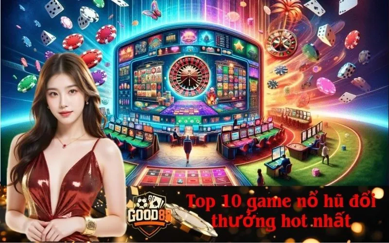 Top 10 game nổ hũ đổi thưởng hot nhất